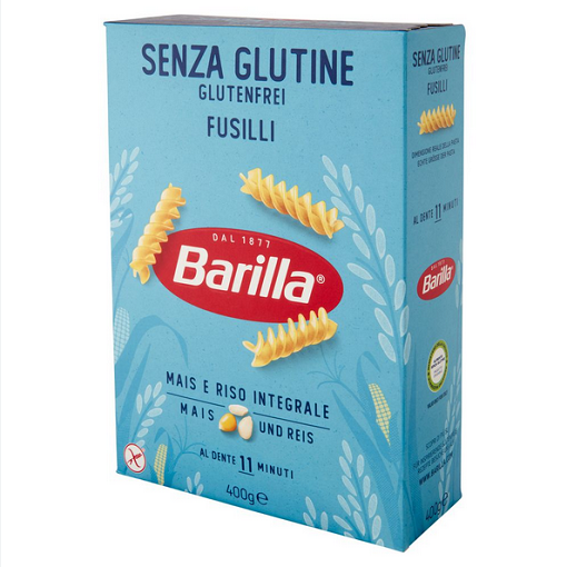 Barilla Senza Glutine Fusilli włoski makaron bezglutenowy 400g Kawa365