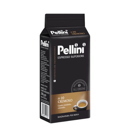 Pellini - Espresso Gusto Bar Cremoso no20 | kawa mielona | 250g