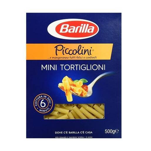 Barilla Piccolini Mini Tortiglioni makaron włoski 500 g - Kawa365