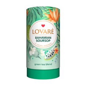Lovare Bahamian Soursop - zielona herbata liściasta z dodatkami 80g