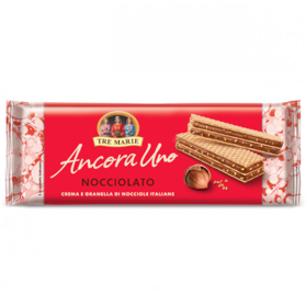 Tre Marie Nocciolato wafelki z kremem orzechowym i orzechami 140g