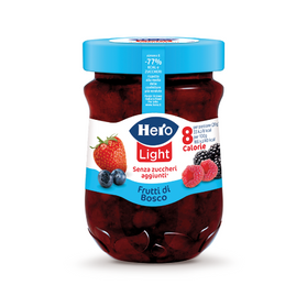 Hero Frutti di Bosco Light - konfitura owoce leśne bez cukru 280g