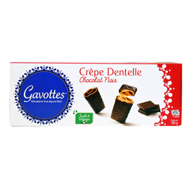 Gavottes Crepe Dentelle Chocolat -  mini naleśniki oblane deserową czekoladą 90g