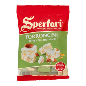 Sperlari Torroncini - włoskie cukierki z dodatkiem migdałów 117g