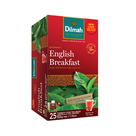Dilmah English Breakfast - czarna herbata 25 torebek