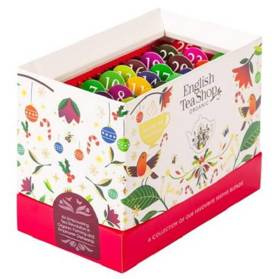 English Tea Shop - kalendarz adwentowy 25 saszetek otwarty, biały