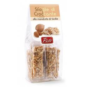 Pisti Sfoglie Croccante Mandorla - chrupiące płatki z migdałami 150g