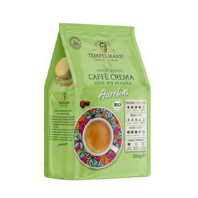 Tempelmann Caffe Crema BIO - kawa ziarnista 100% Arabica 500g