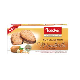 Loacker Nut Selection Mandorla włoskie ciastka z migdałami 100g