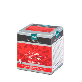Dilmah Ceylon Spice Chai - 20 piramidek z herbatą
