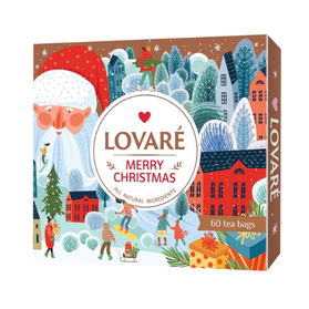 Lovare Merry Christmas - świąteczny zestaw herbat 60 kopert