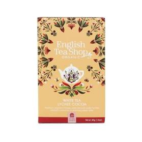 English Tea Shop White Tea Lychee Cocoa - 20 saszetek