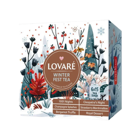 Lovare Winter Fest Tea - zestaw herbat owocowych 90 saszetek