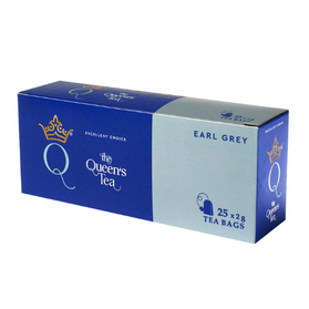 The Queen's Tea Earl Grey - czarna herbata z bergamotką 25 saszetek