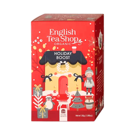 English Tea Shop Holiday Boost - ekologiczna herbata z różą i hibiskusem 20 sasz