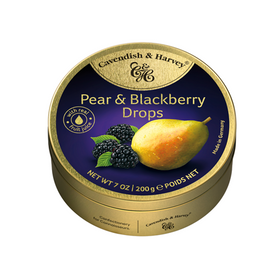 Cavendish&Harvey Pear Blackberry Drops - cukierki o smaku gruszki i jeżyny 200g