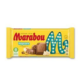 Marabou Popcorn, Corn, Salt - mleczna czekolada 185g