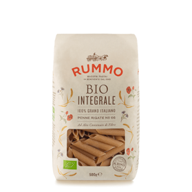Rummo Penne Rigate 66 makaron pełnoziarnisty rurki BIO 500 g