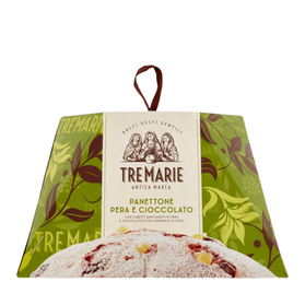 Tre Marie Panettone Pera Cioccolato włoska babka z gruszką i ciemną czekoladą 93