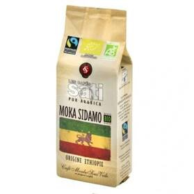 Kawa organiczna Cafe Sati Moka Sidamo BIO - kawa mielona 250g