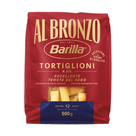 Barilla 325 Bronzo Tortiglioni - włoski makaron rurki 500g