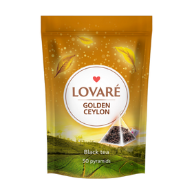 Lovare Golden Ceylon - czarna herbata 50 piramidek