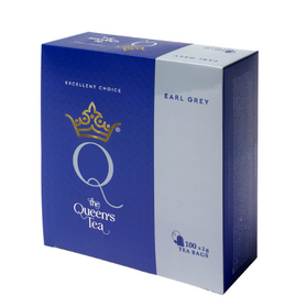The Queen's Tea Earl Grey - czarna herbata z bergamotką 100 saszetek