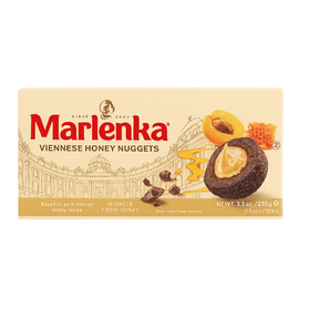 Marlenka Viennese Honey Nuggets - kakaowe kulki miodowe z morelą 235g