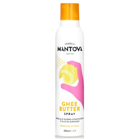 Mantova Ghee Butter Spray - masło z olejem słonecznikowym w sprayu 200ml