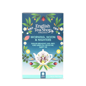 English Tea Shop  Morning, Noon, Nighters - zestaw 20 saszetek