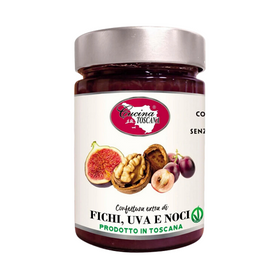 Cucina Toscana konfitura z fig, winogron i orzechów 320g