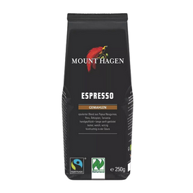 Mount Hagen Espresso Gemahlen - kawa mielona 100% Arabica