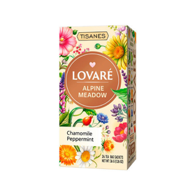 Lovare Alpine Meadow - herbata ziołowa z owocami i kwiatami 24 saszetki
