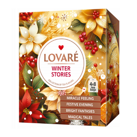 Lovare Winter Stories - zestaw herbat mieszanych 32 saszetki