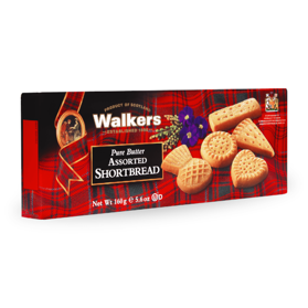 Walkers Assorted Shortbread kruche ciasteczka 160 g