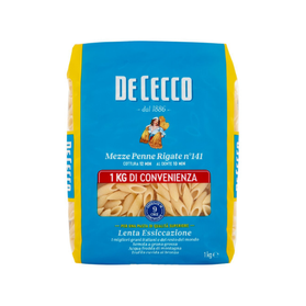 De Cecco Mezze Penne Rigate 141 - makaron rurki 1000g
