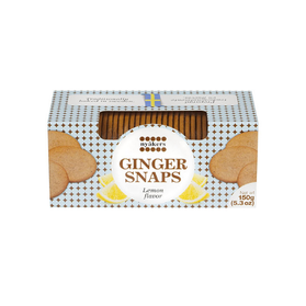 Nyakers Ginger Snaps Lemon - ciastka imbirowe z cytryną 150g