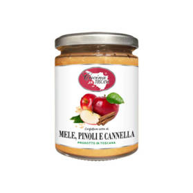 Cucina Toscana konfitura z jabłek, orzechów pinii i cynamonu 320g