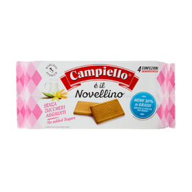 Campiello e Novellino - włoskie herbatniki bez cukru 350g
