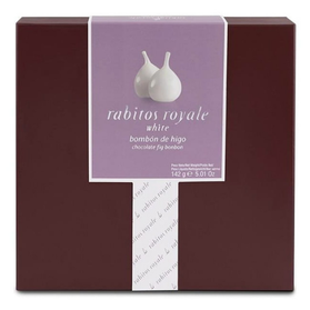 Rabitos Royale white - figi w białej czekoladzie 142g