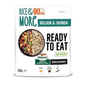 Monini R&M - miks kaszy bulgur, quinoi i ryżu gotowanych na parze 250g