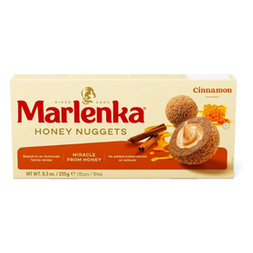 Marlenka Cinnamon Honey Nuggets - kulki miodowe z cynamonem 235g