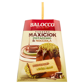 Balocco Pandoro Maxiciok - włoska babka z kremem pistacjowym 800g