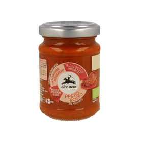 Alce Nero Pesto Rosso - czerwone pesto z suszonych pomidorów 130g