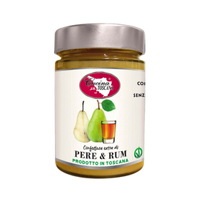 Cucina Toscana konfitura gruszkowa z rumem 320g