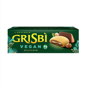 Grisbi Vegan Gianduia - biszkopty z kremem orzechowym 135g