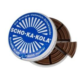 Scho-ka-kola Vollmilch - cukierki z czekolady mlecznej z kofeiną 100g