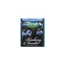 Dilmah Czarna jagoda i wanilia 25 saszetek