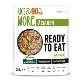 Monini R&M - miks 7 ziaren i soczewicy gotowanych na parze 250g