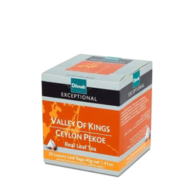Valley of Kings Ceylon Pekoe - 20 piramidek z herbatą